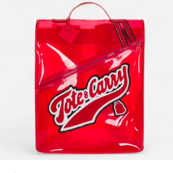 Tote&Carry Fridge Backpack – Red Translucent Limited edition 🔥 - Picture 1 of 5